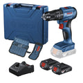Kit de atornillador percutor + 2 baterías | Bosch | 06019K31G7