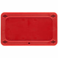 Tarjeta para válvulas 2.2 x 3.7" rojo | Brady | 41924