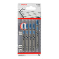 Segueta T118G básica para metal (5 piezas) | Bosch | 2608668144