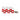105890 - Candado de bloqueo rojo arco metálico llaves iguales (6 piezas)