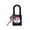 Candado de nylon negro arco nylon 1.5" | Brady | 123329