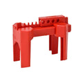 Dispositivo de bloqueo de 4 patas para válvulas de bola de 0.5 a 2.5", rojo | Brady | BS07ARD