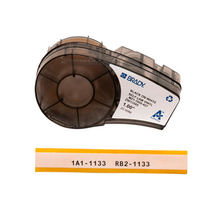 M211000427 - Etiqueta autolaminable blanca de 1" x 14' para impresoras M21