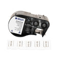 Manga termocontráctil blanca de 0.25" x 0.75 para impresoras M4 M5 | Brady | M4250075342