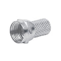 Conector coaxial RG 6 macho (4 piezas) | Volteck | COCO-6R