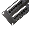 Panel de parcheo Cat 5e 2UR de 48 puertos | Condunet | 8699485NPP