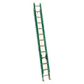 Escalera de extensión 24 peldaños verde (carga 175 kg) | Cuprum | 61824N