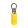 Terminal de anillo barril aislado de 12-10 AWG, ojillo #10 (500 piezas) | Panduit | PV1010RD