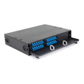 Distribuidor de fibra óptica G652D LCU, 48 fibras deslizable 2UR | Icoptiks | DR9LCU048D2UTE