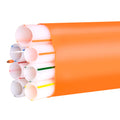 Microducto para fibra óptica 7 vías 20/16 16/12 mm prelubricado detectable (1000 m) | Icoplastik | MD07161206/201601RHPEMD01