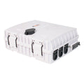 Caja terminal exterior con llave vacía CDEX31, 3 puertos, capacidad para 12 acopladores SC | Icoptiks | CDEX31