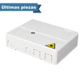 Caja terminal interior vacía CTI308, 5 puertos, capacidad para 2 adaptadores SC | Icoptiks | CTI308