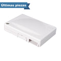 Caja terminal interior vacía CTIGPX, 3 puertos, capacidad para 2 adaptadores SC | Icoptiks | CTIGPX