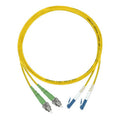 Jumper dúplex G.652 D 2 mm FCA/LCU (1 m) | Icoptiks | JD92FCA/LCU001