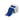 IDEETIBRA113127 113127 Etiqueta de vinil continua azul de 4" x 100' para etiquetadoras GlobalMark
