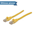 Cordón de parcheo UTP Cat 6 PVC amarillo (3 m) | Intellinet | 342377
