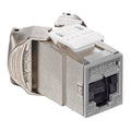 Jack FTP blindado Cat 6 gris | Leviton | 61SJKSG6