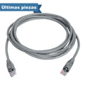 Cordón de parcheo UTP Cat 6 CM gris (3 ft) | Leviton | 6246003S