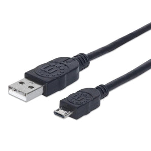 325677 - Cable USB V2.0 A-macho/Micro B macho negro 0.5 m