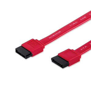 340700 - Cable SATA HDD 7 pines M-M rojo 0.5 m