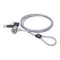 Candado de seguridad gris para laptop 1.4 m | Manhattan | 440271