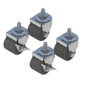 Kit universal de 4 ruedas para gabinetes | NCS Jaguar | NCSNRESWJ