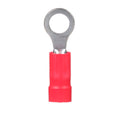 Terminal de anillo barril aislado de 22-18 AWG, ojillo #10 (10 piezas) | Panduit | PV1810RXY