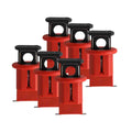 Dispositivo de bloqueo para interruptores miniatura rojo (6 piezas) | Brady | 90851
