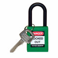 Candado de nylon verde arco de nylon 1.5" | Brady | 123326