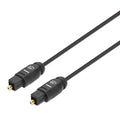 Cable de audio Toslink S/PDIF M-M de 1 metro | Manhattan | 356060