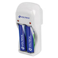 Cargador de pilas "AA", "AAA" y 9 Volts | Volteck | CARE8