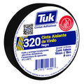 Cinta de aislar "320" de 19 mm x 18 m negra | Tuk | 320