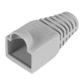 Bota gris para conector RJ45 (100 piezas) | Tuliko | PRJ45CG