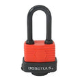 Candado impermeable laminado arco largo, 3 llaves | Dogotuls | RW9013