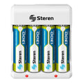Cargador de pilas Steren "AA" y "AAA" | Steren | CRG015