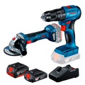 Combo rotomartillo y esmeriladora + 2 baterías | Bosch | 06019H90G4