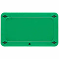  Tarjeta para válvulas 2.2 x 3.7" verde | Brady | 41928