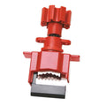 Dispositivo de bloqueo universal chico para válvulas de 5.6", rojo | Brady | 50924