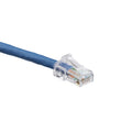 Cordón de parcheo "Slim" UTP Cat 6 CM azul (3 ft) | Leviton | 6D46003L