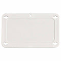  Tarjeta para válvulas 2.2 x 3.7" blanca | Brady | 87696