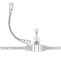Suspensión para cable OPGW de 14.5-15.1 mm | PLP | 1AGS51052S1T1GA