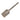 1618662000 - Cincel espada de 400 x 135 mm con vástago hexagonal