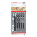 Segueta T144D para madera (5 piezas) | Bosch | 2608667301
