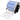 M6250175342WT - Etiqueta termocontráctil blanca de 0.25" x 1.75" para impresoras M6 M7