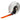 M6C500439OR - Etiqueta de vinil continua naranja de 0.5" x 50' para impresoras M6 M7