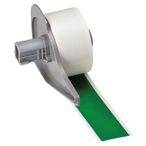 M7C1000595GN - Etiqueta de vinil continua verde de 1" x 50', rollo de 50' para impresoras M7