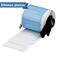 Manga termocontráctil blanca de 0.375" x 1.75" para BMP61 y BMP71 | Brady | PSPT375175WT