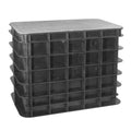 Registro plástico SGLB de 17 x 30 x 24" tapa polimérica | Channell | SGLB1730243T510