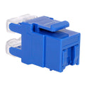 Jack UTP Cat 5e azul con cubre polvo | Condunet | 8699125BRJ