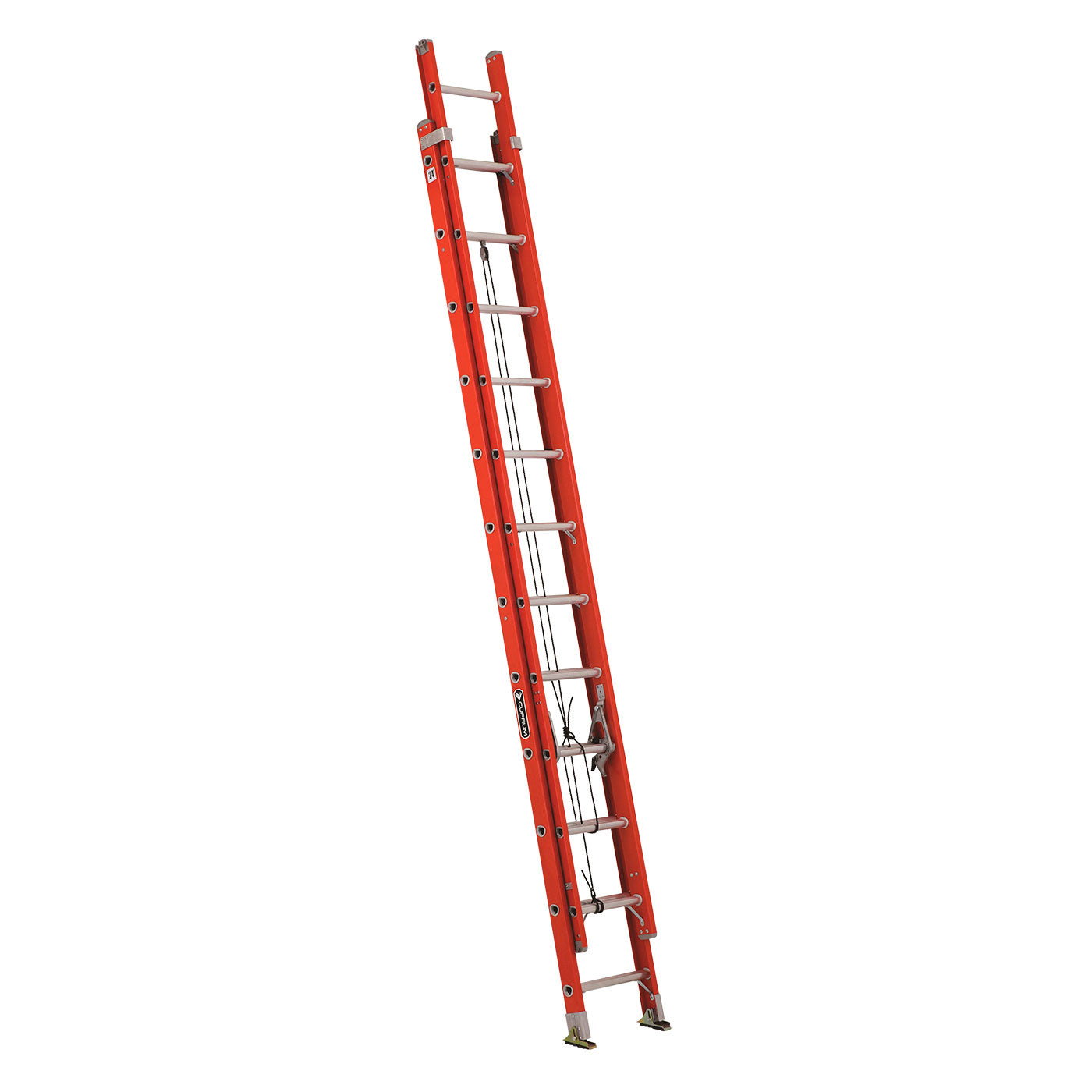 Cubrum Ladder 53424N - CUPRUM - Escalera de extensión 24 peldaños naranja (carga 225 ...